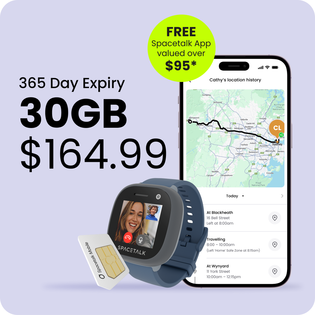 Spacetalk App Spacetalk Sim Card Plans SPACETALK Adventurer 4G