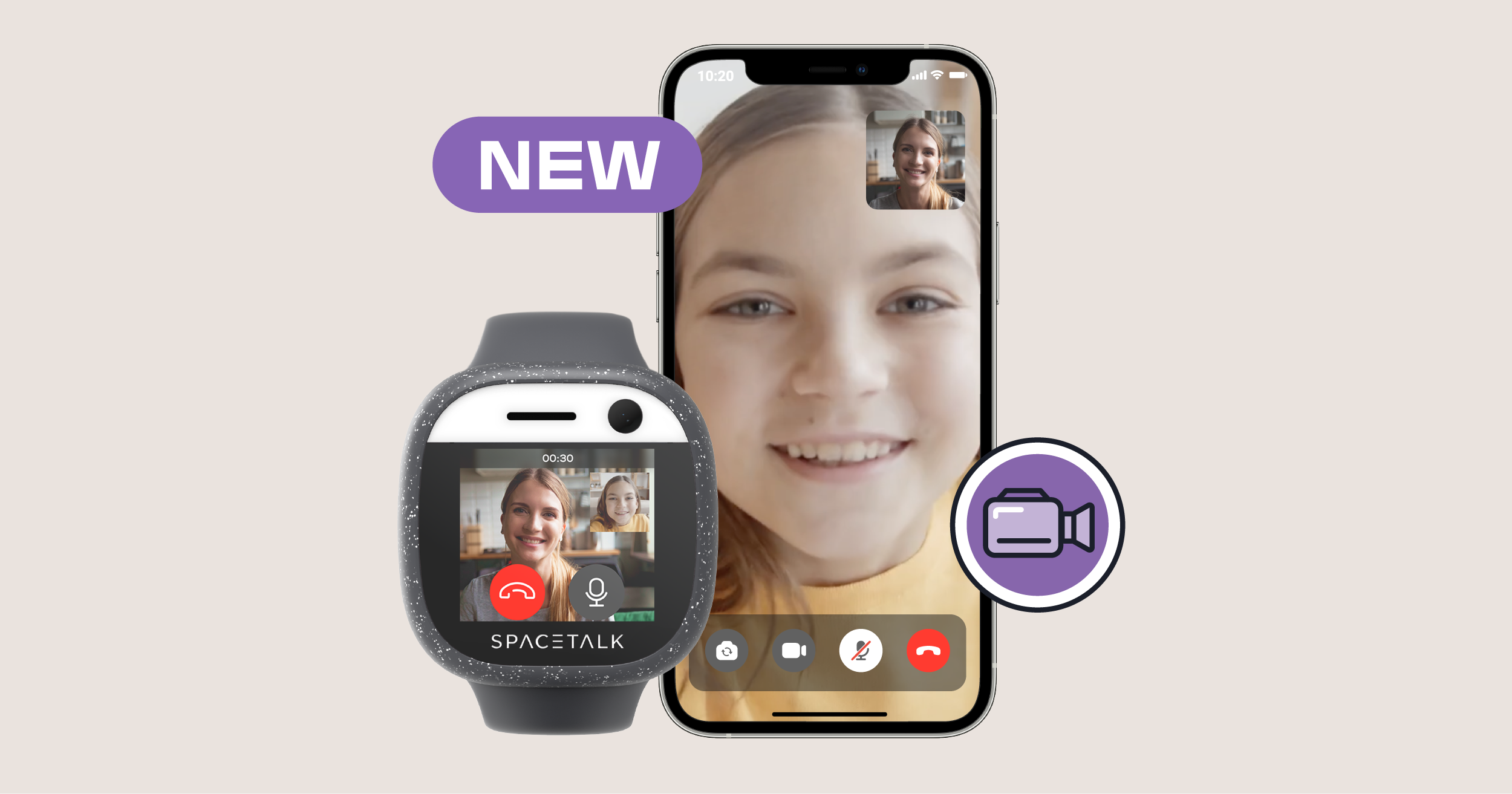Características: Videollamadas HD