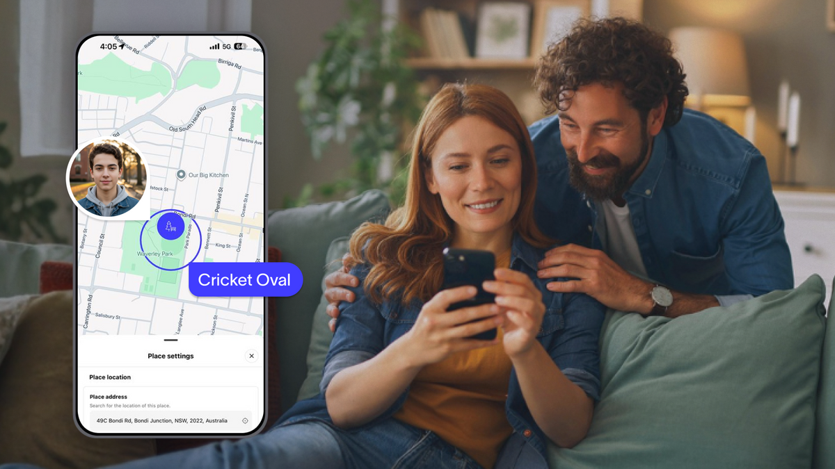 Location Sharing in Spacetalk App