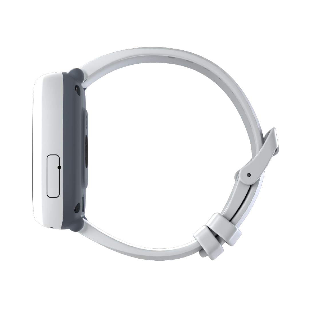 Spacetalk Smartwatch Frost side angle
