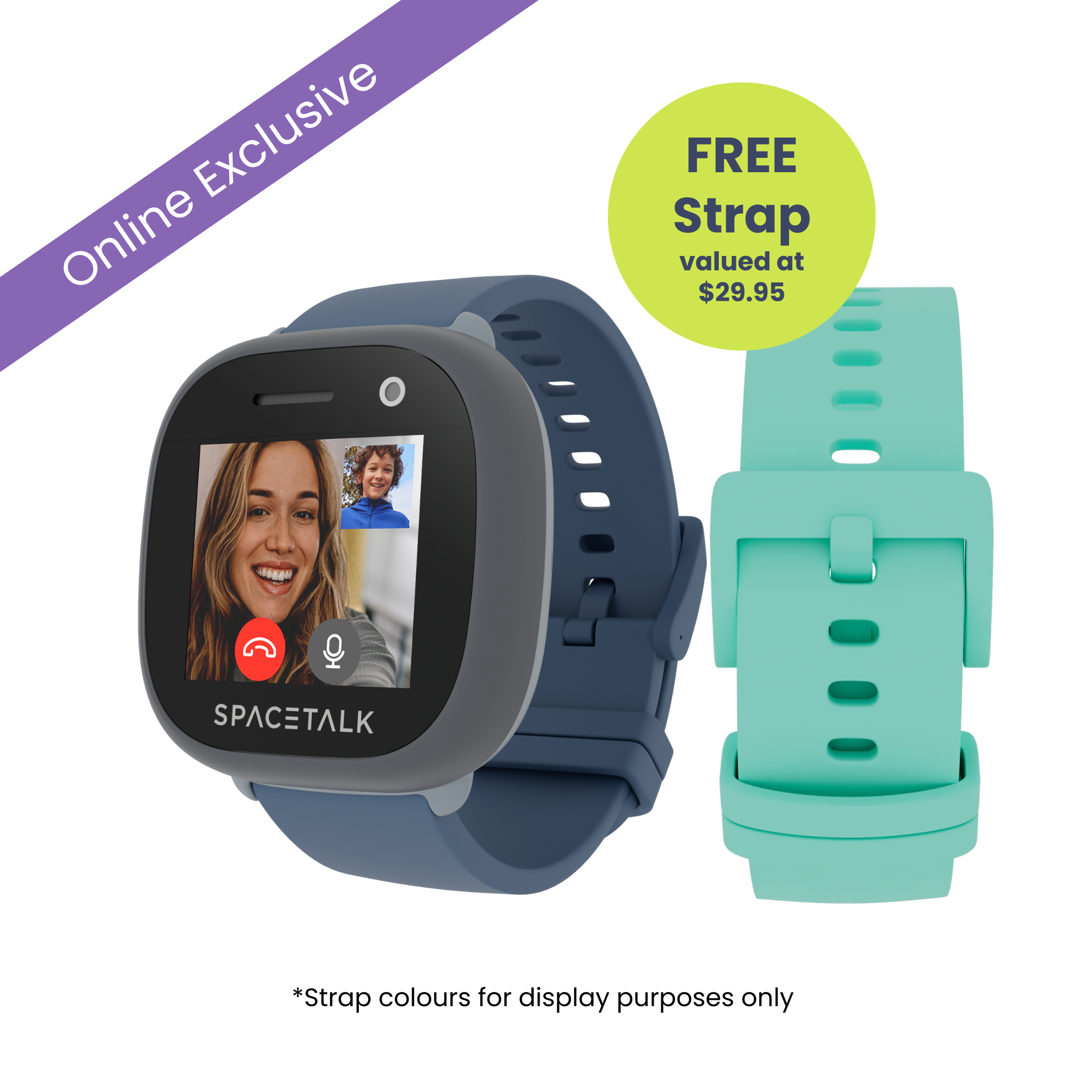 Spacetalk Adventurer 2 Smartwatch with Free Strap