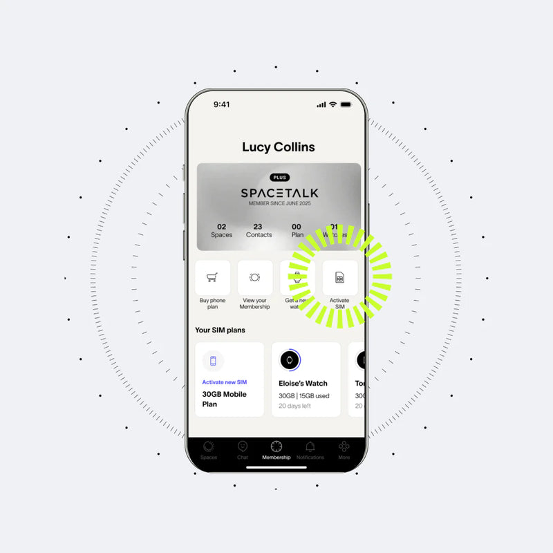 Étape 3 : Activez votre forfait SIM Spacetalk Mobile