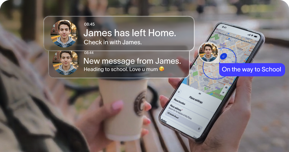 Receive real-time arrival and departure alerts