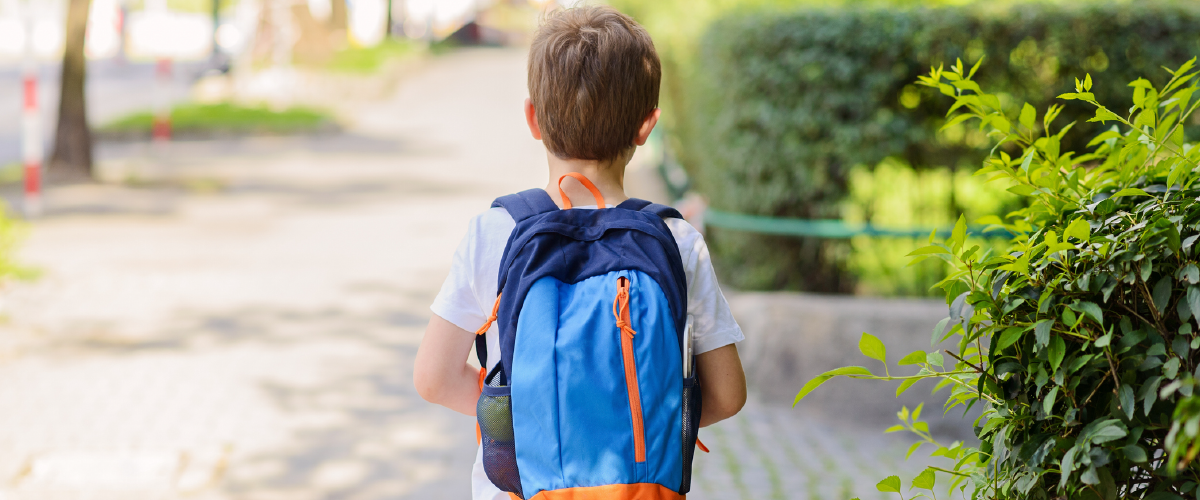 Fühlen Sie sich ängstlich, Ihr Kind zu Fuß zur Schule gehen zu lassen?