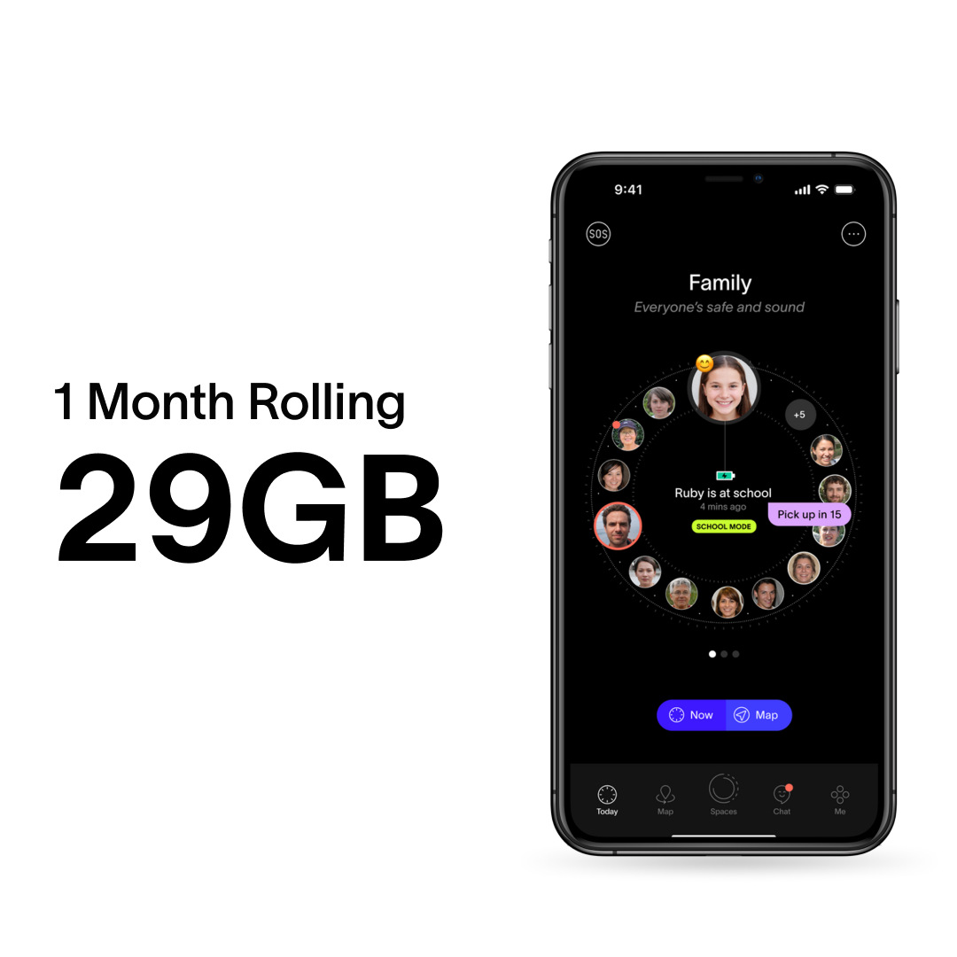 Plan SIM móvil de 25 $